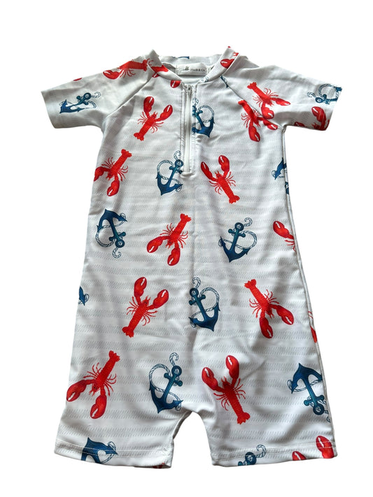 Flock & Co Lobster Swimsuit - Size 5-6T