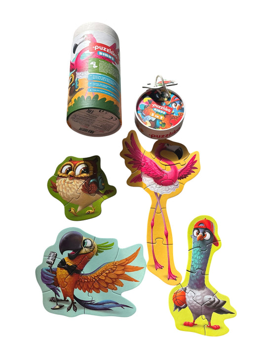 5 in 1 Bird Puzzles