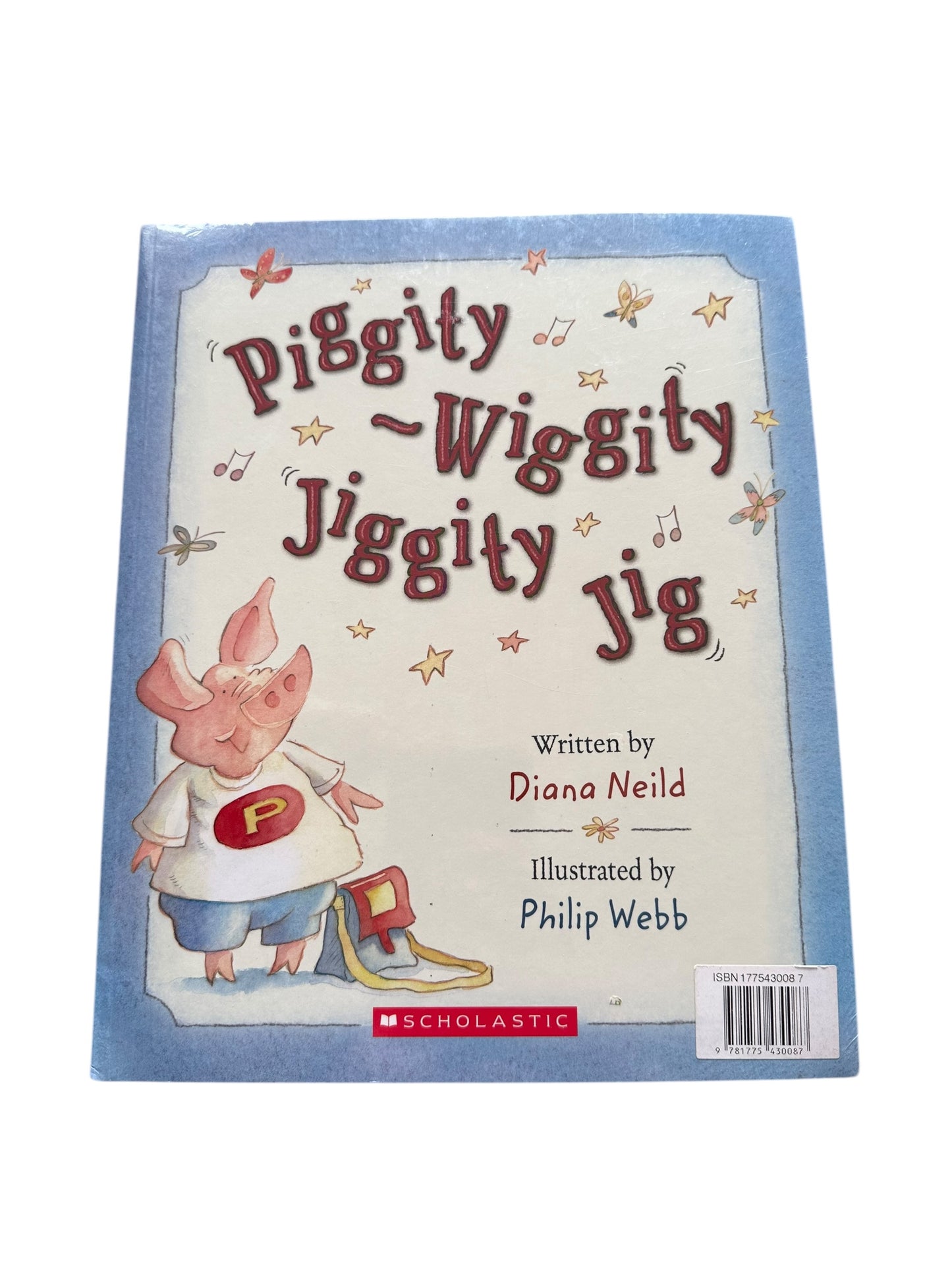 Piggity-Wiggity Jiggity Jig Book + Activity Book - NEW