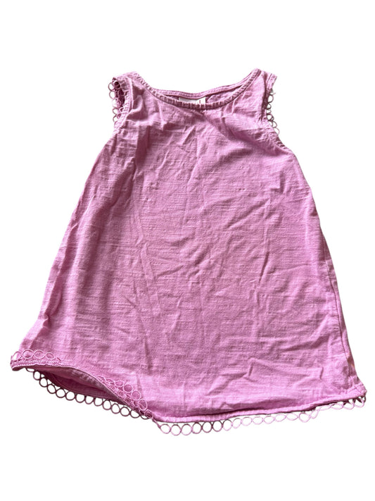 Seed Pink Singlet - Size 3-4