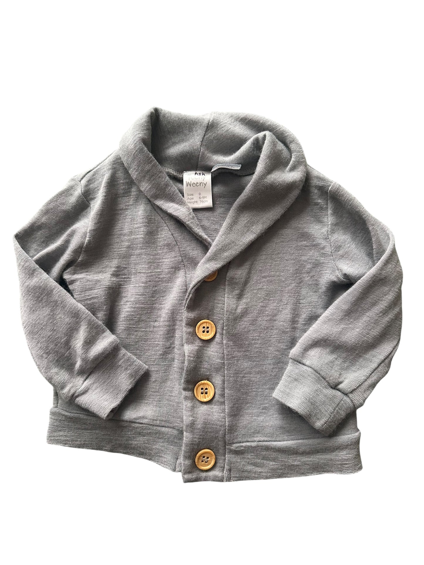 Teeny Weeny Merino Cardigan - Size 6-9 Months