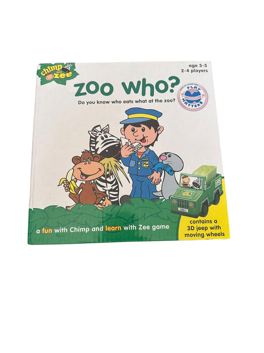 Zoo Who? Board Game
