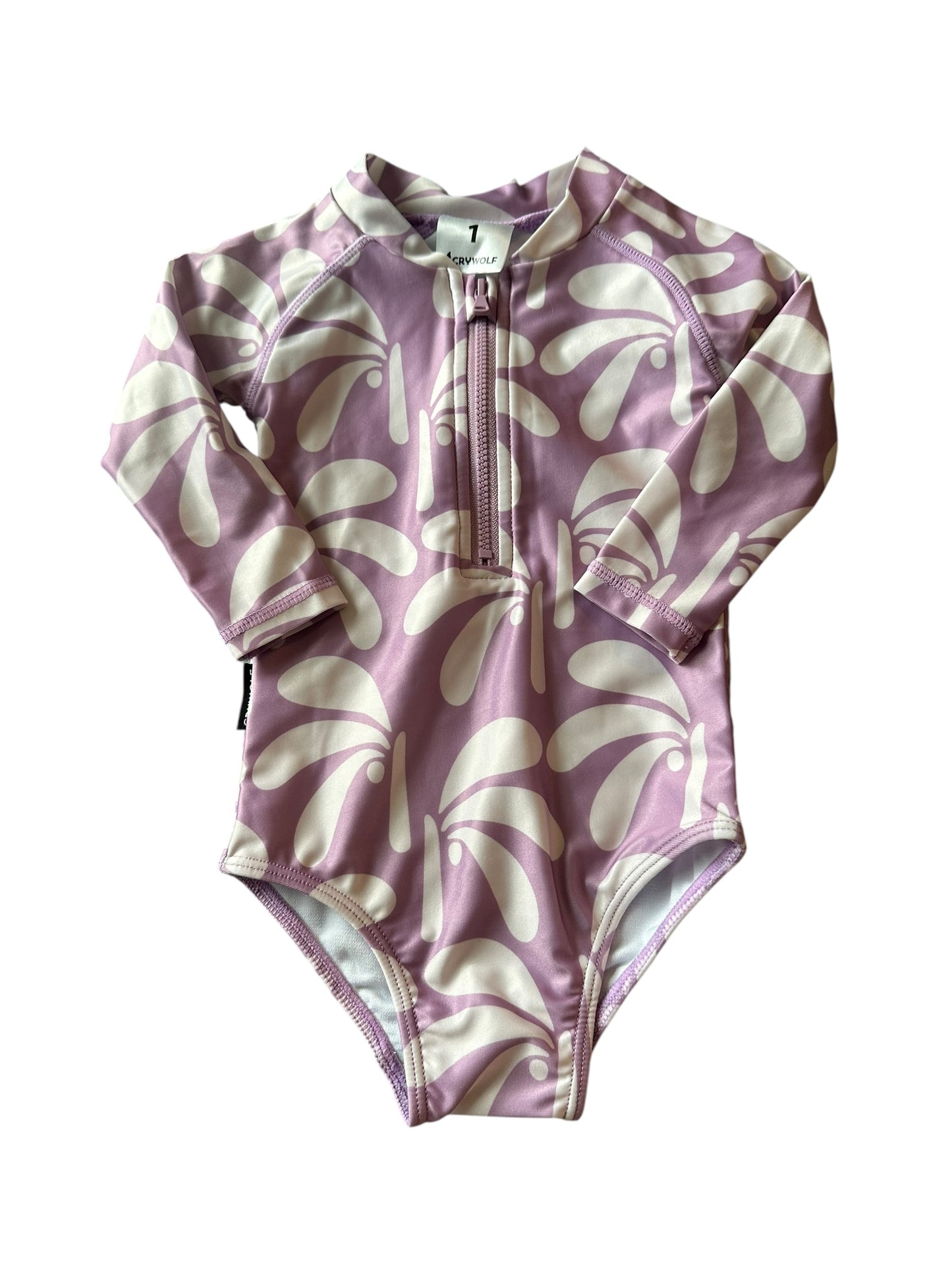 Crywolf Purple Swimsuit - Size 1
