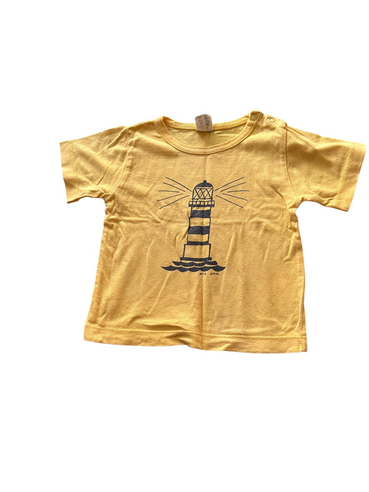 Nature Baby Lighthouse Tee - Size 6-12 Months