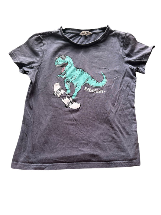 Mac + Ellie Dino Tee - Size 4-5