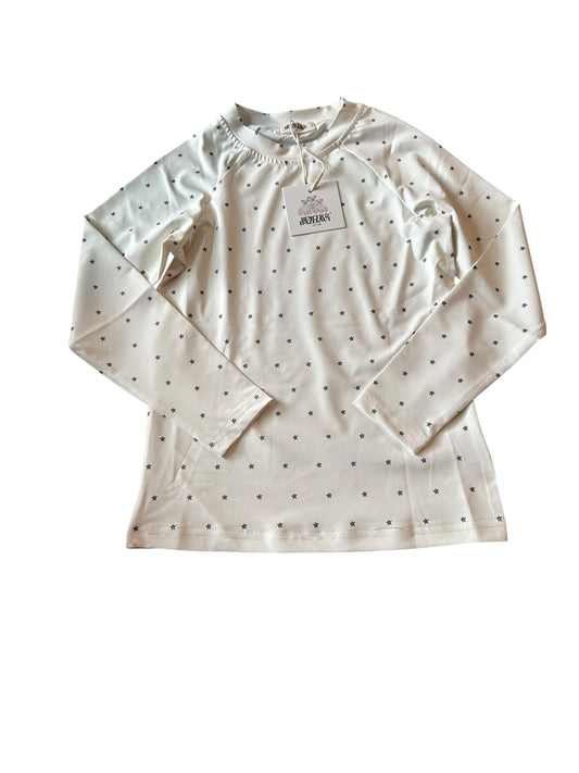 Bencer & Hazelnut Stars Rash Top - Size 5 NEW