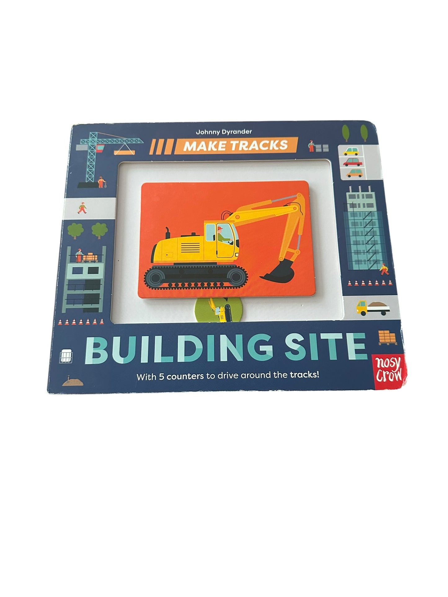 Make Tracks: Building Site - Interactive Board Book