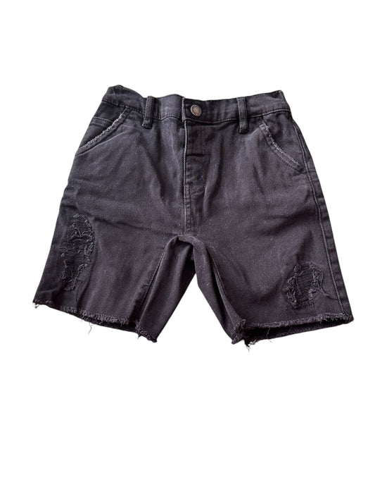 Cotton On Black Denim Shorts - Size 6