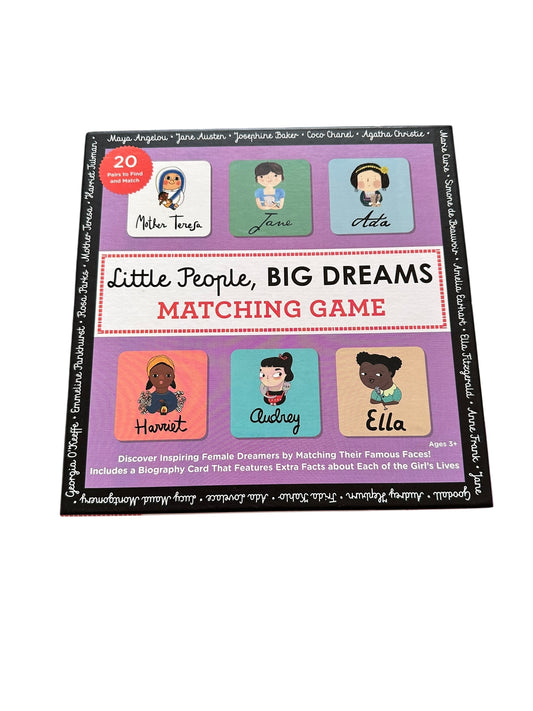 Little People Big Dreams Matching Game