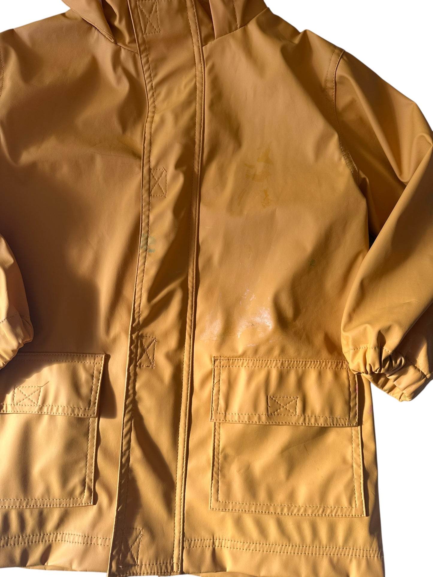 Ricochet Mustard Raincoat - Size 5
