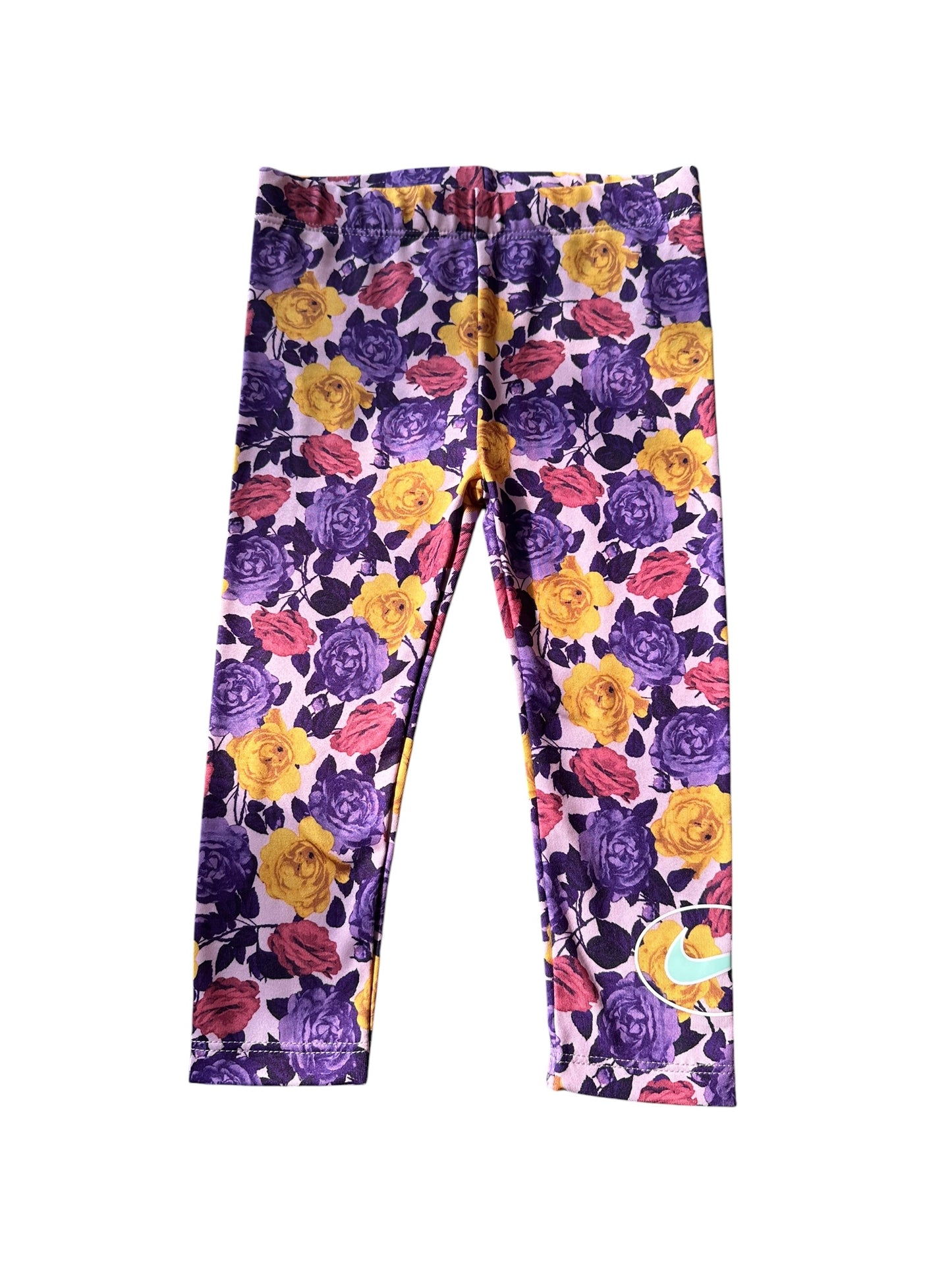 Nike Dri Fit Floral Leggings - Size 12-18 Months