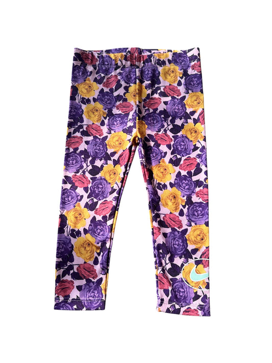 Nike Dri Fit Floral Leggings - Size 12-18 Months