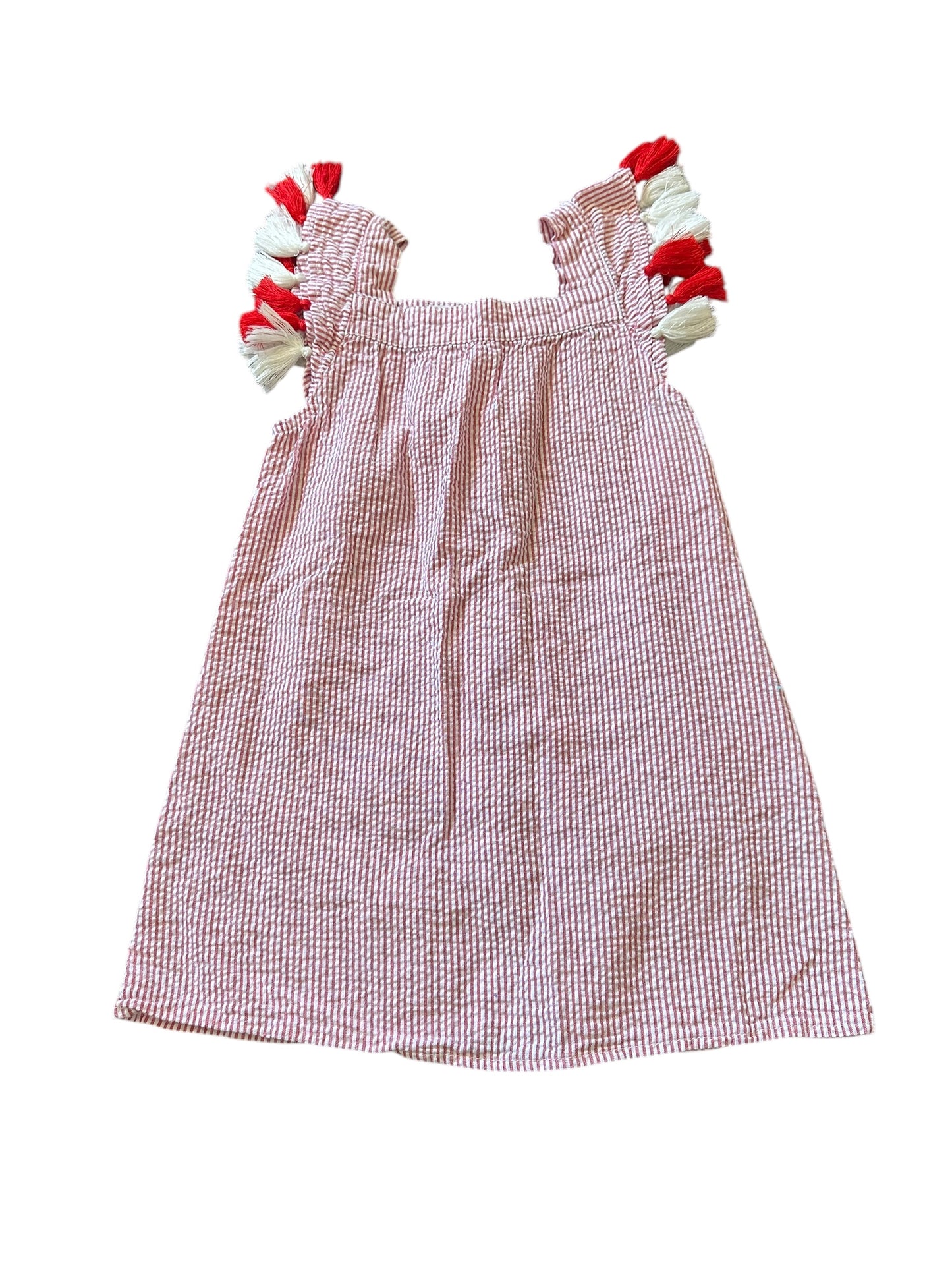 Mac + Ellie Tassle Dress - Size 3-4