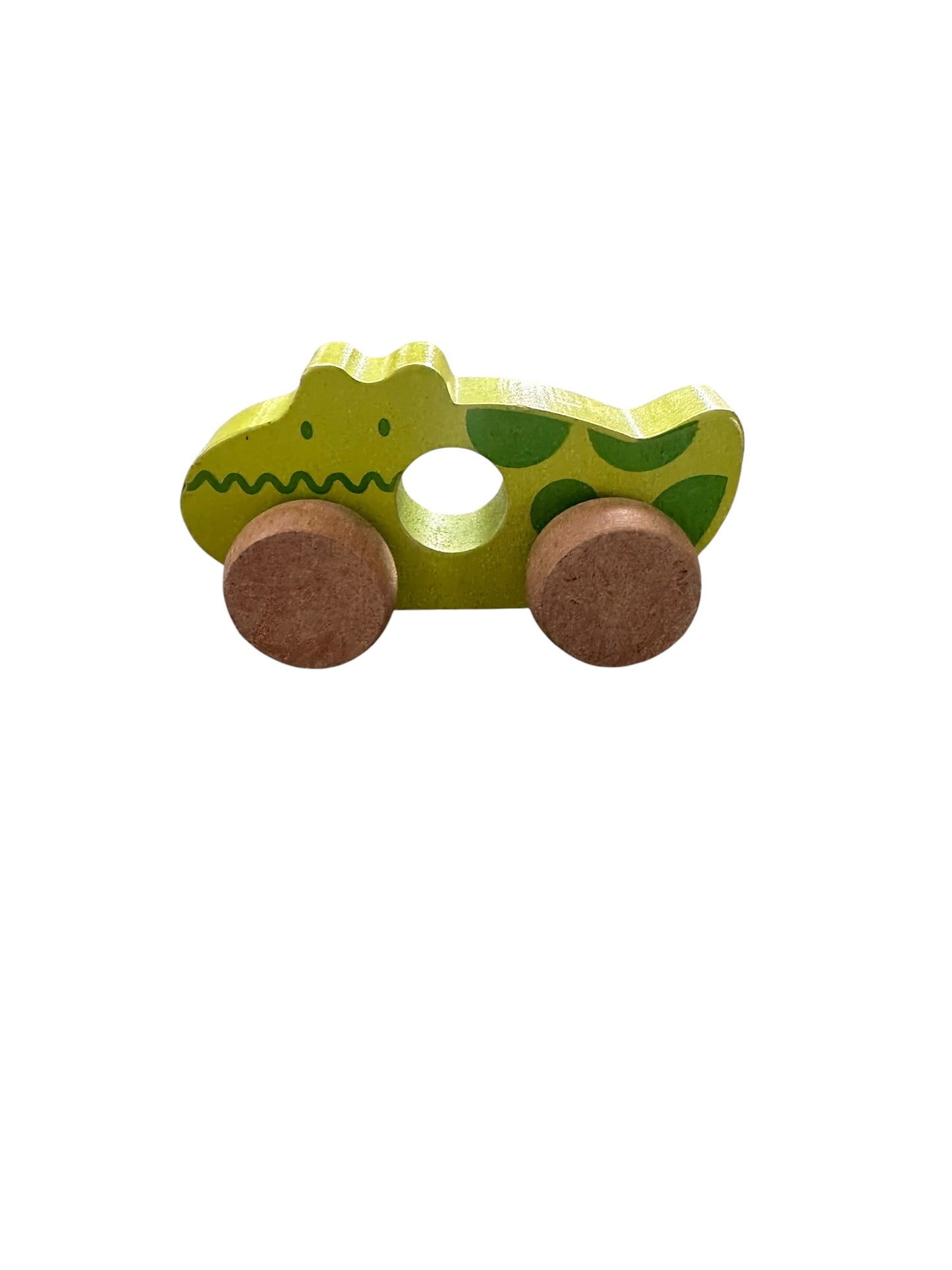 Wooden Crocodile Car