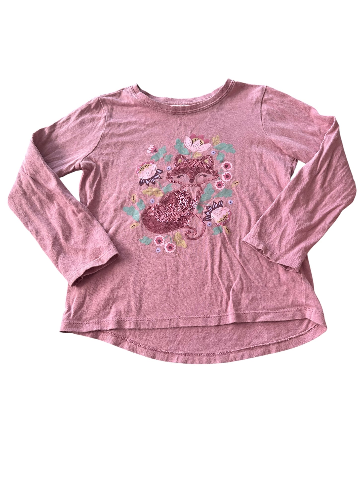 Mac and Ellie Flower Long Sleeve - Size 4-5
