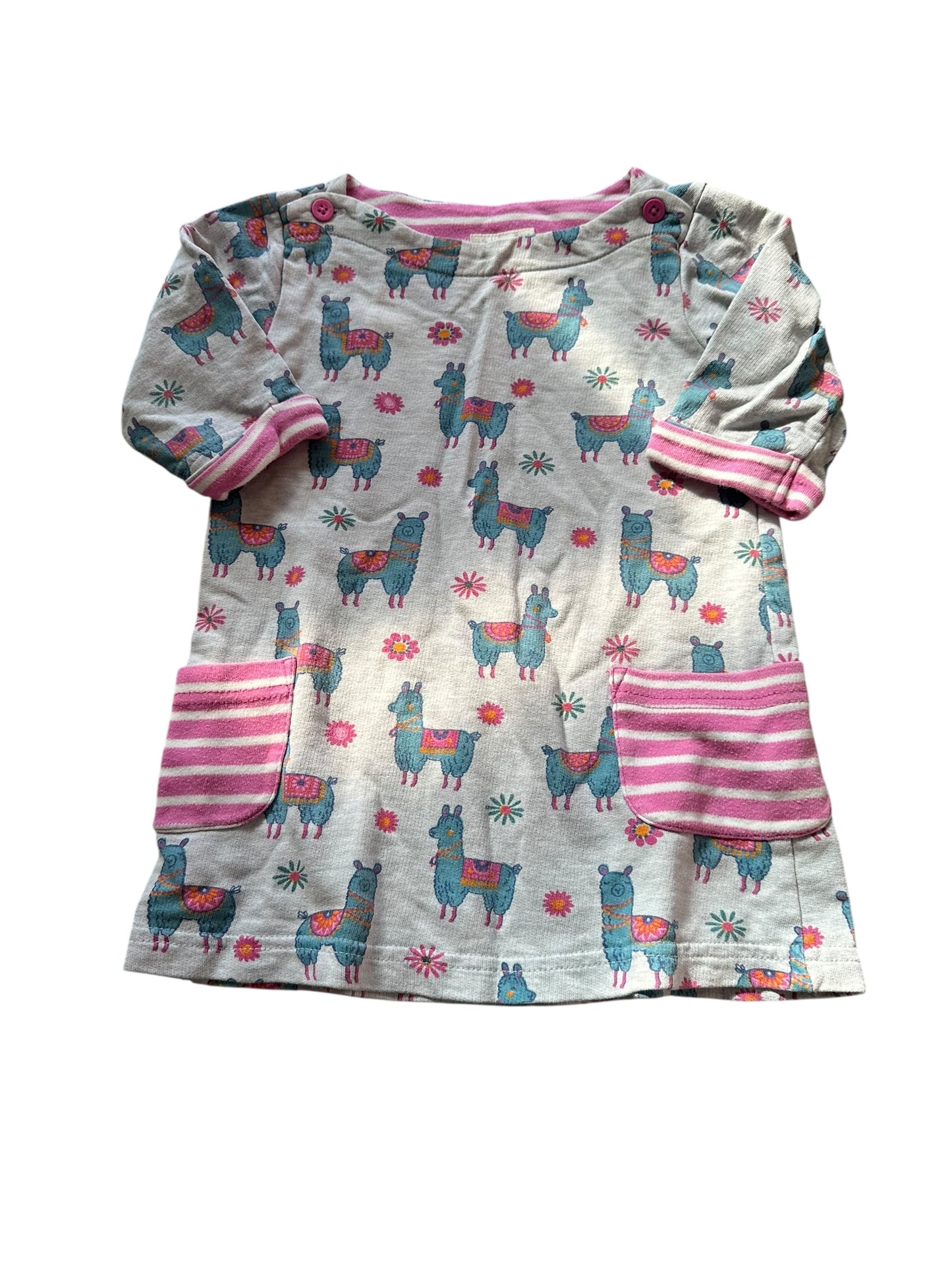 Jojo Maman Bebe Llama Top - Size 1