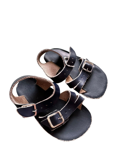 Saltwater Sandal Navy - Size 3