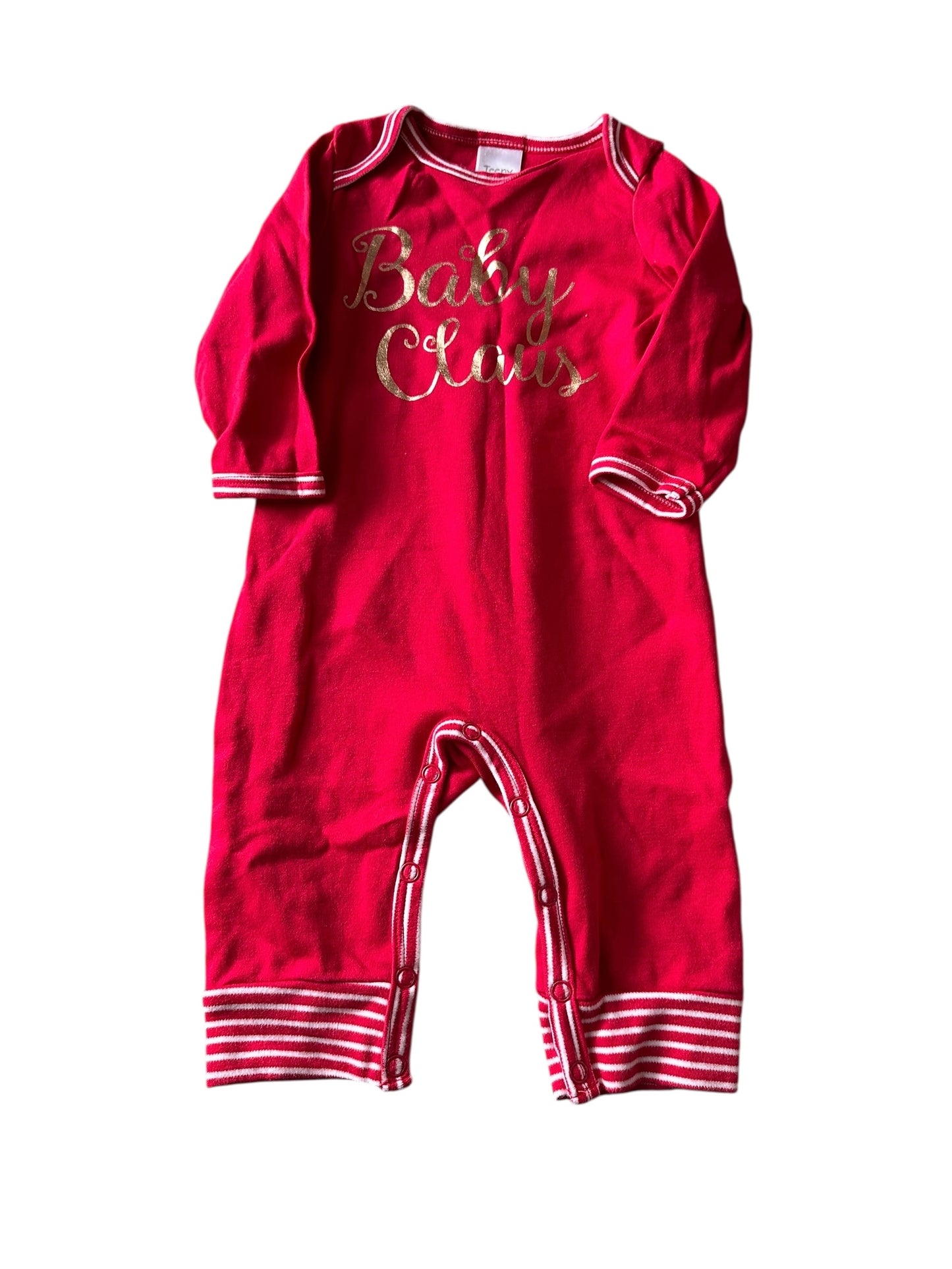 Santa Claus Romper - Size 3-6 Months