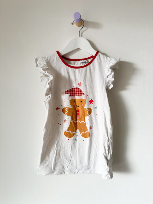 Gingerbread PJ Singlet - Size 8