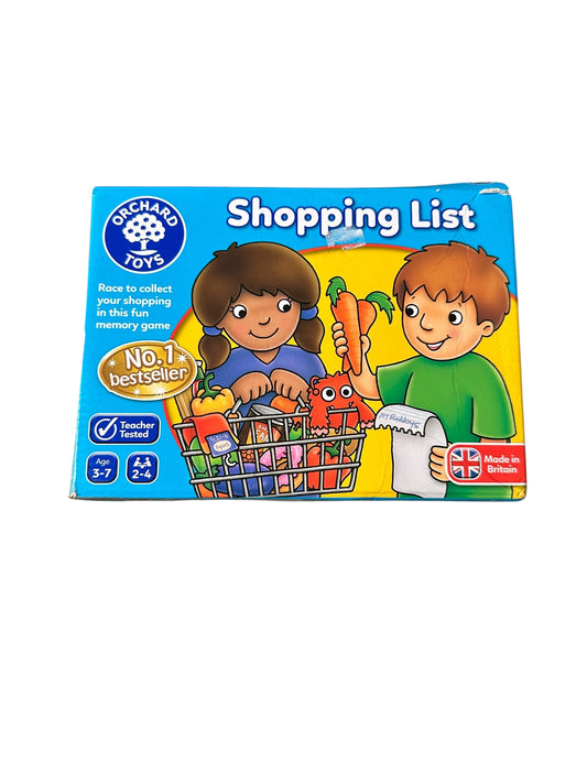 Shopping List - Orchard Toys
