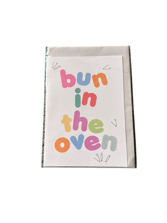 Bun In The Oven Card