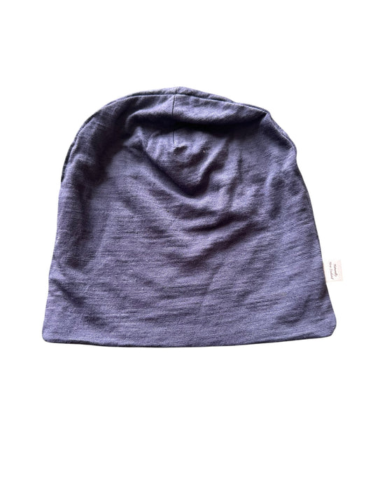 Baby Love Navy Merino Beanie - Size 0-1Y
