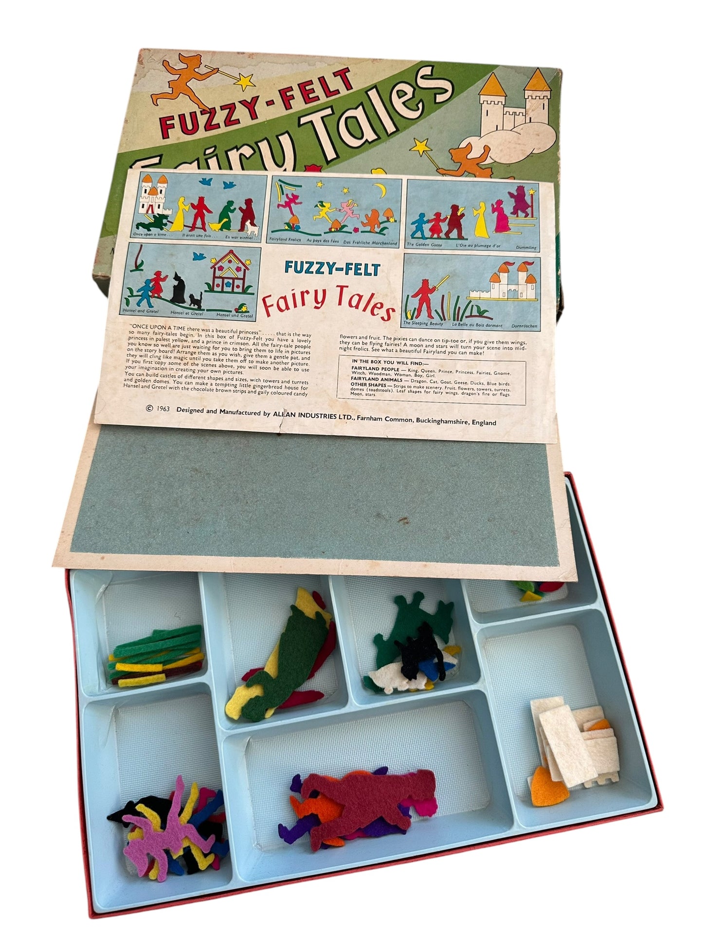 Vintage Fuzzy Felt Fairy Tales
