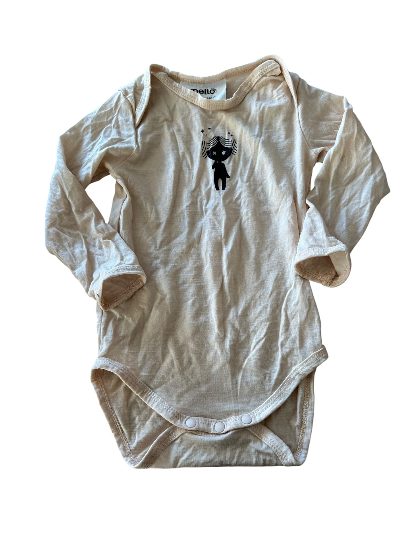 Mello Merino Onesie - Size 6-12 Months