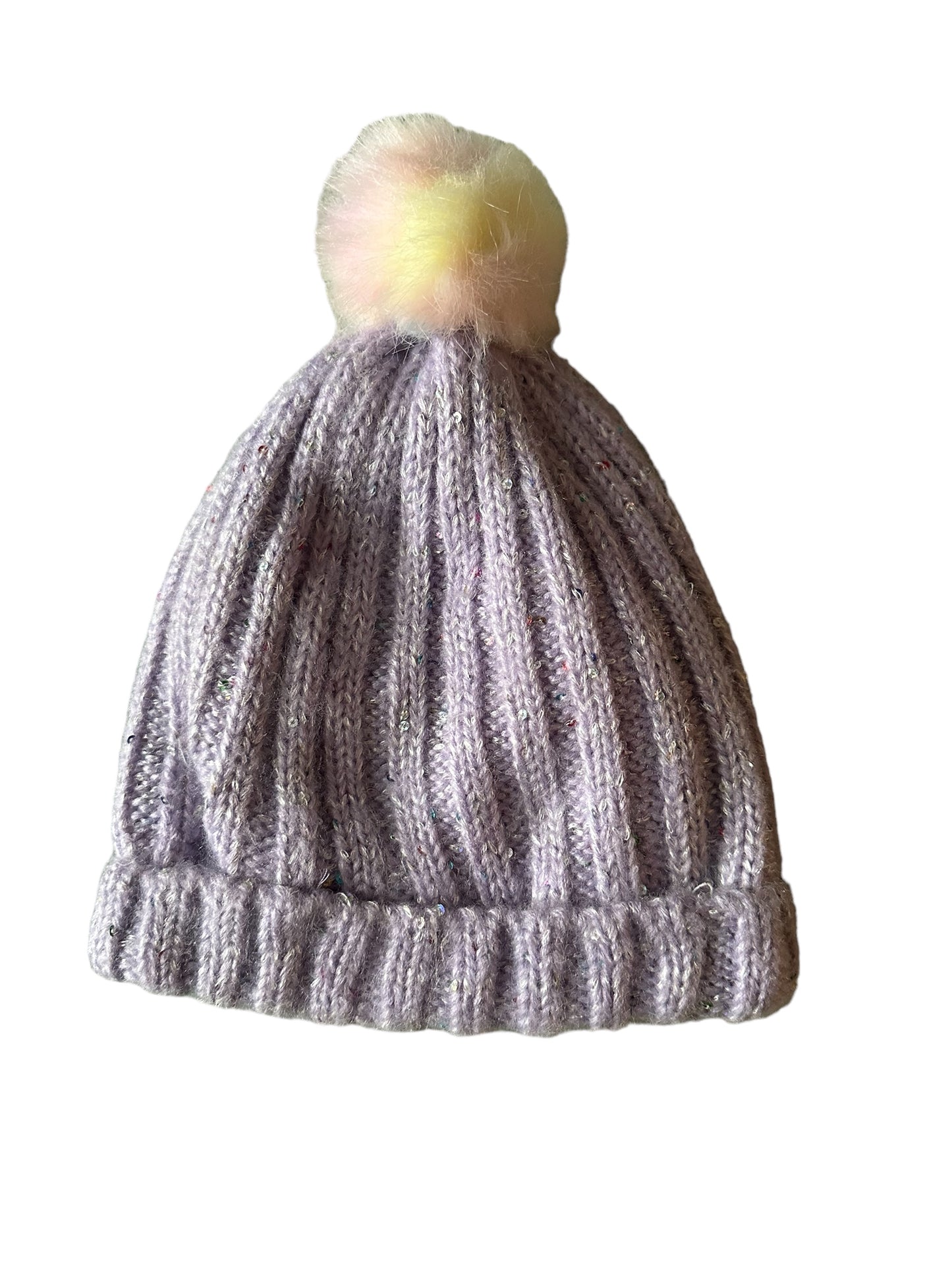 Mountain Warehouse Purple Sparkle Beanie - Size 5-9