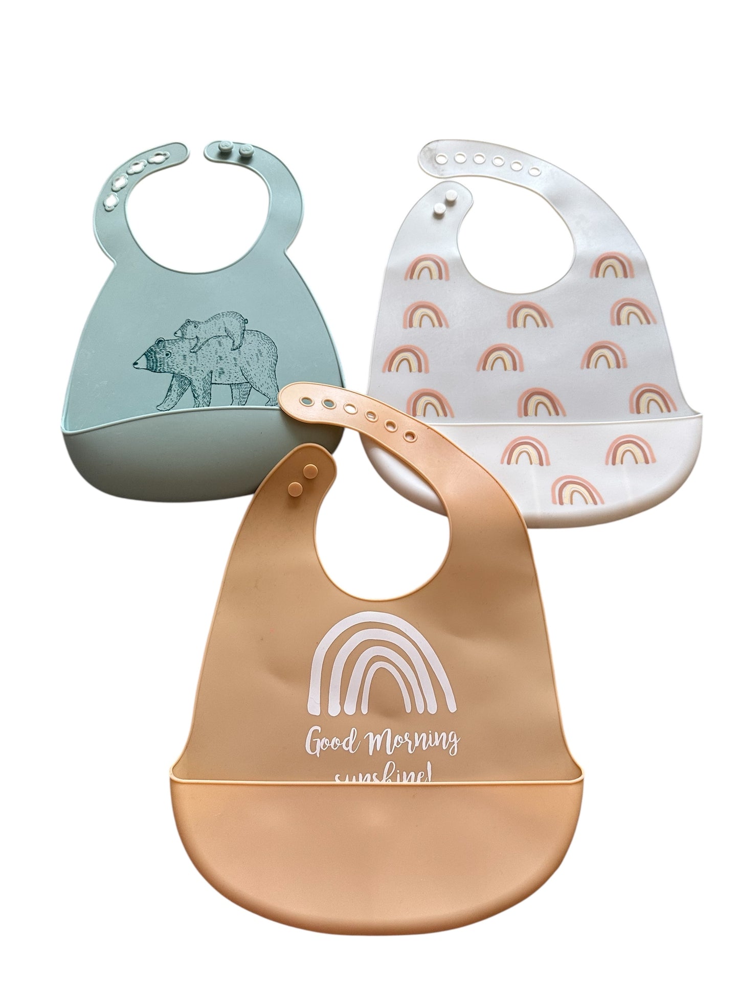 Lila and Jack Silicone Bib Bundle