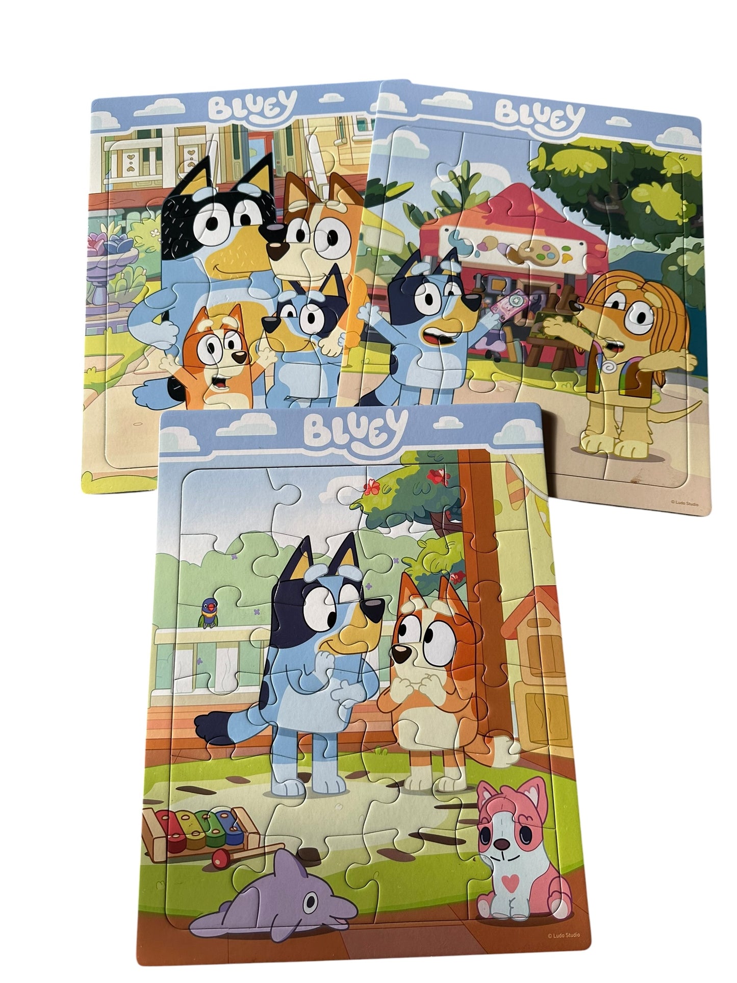 Bluey Frame Tray Puzzle Bundle