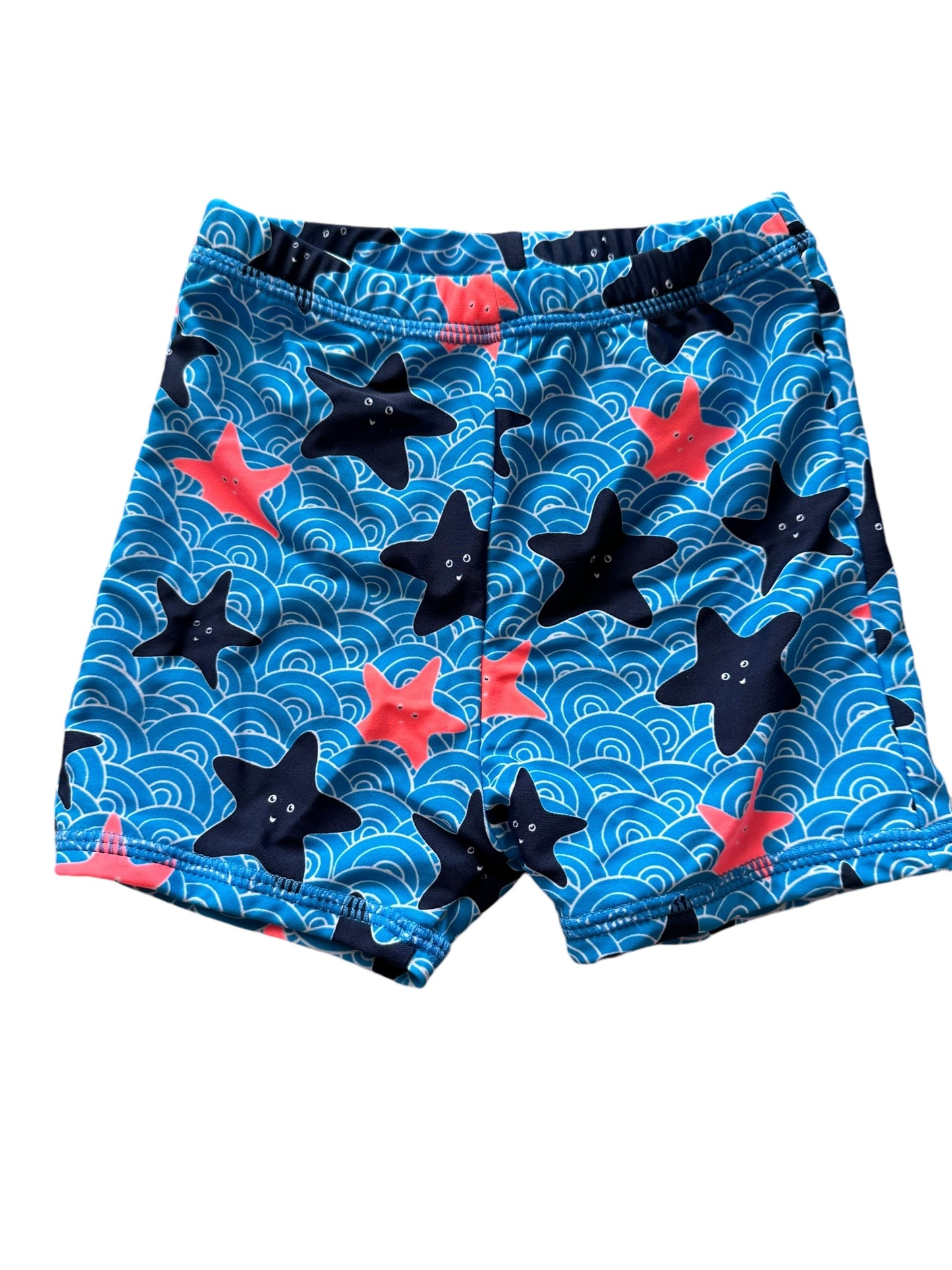 Teeny Weeny Starfish Swim Shorts - Size 6-12 Months