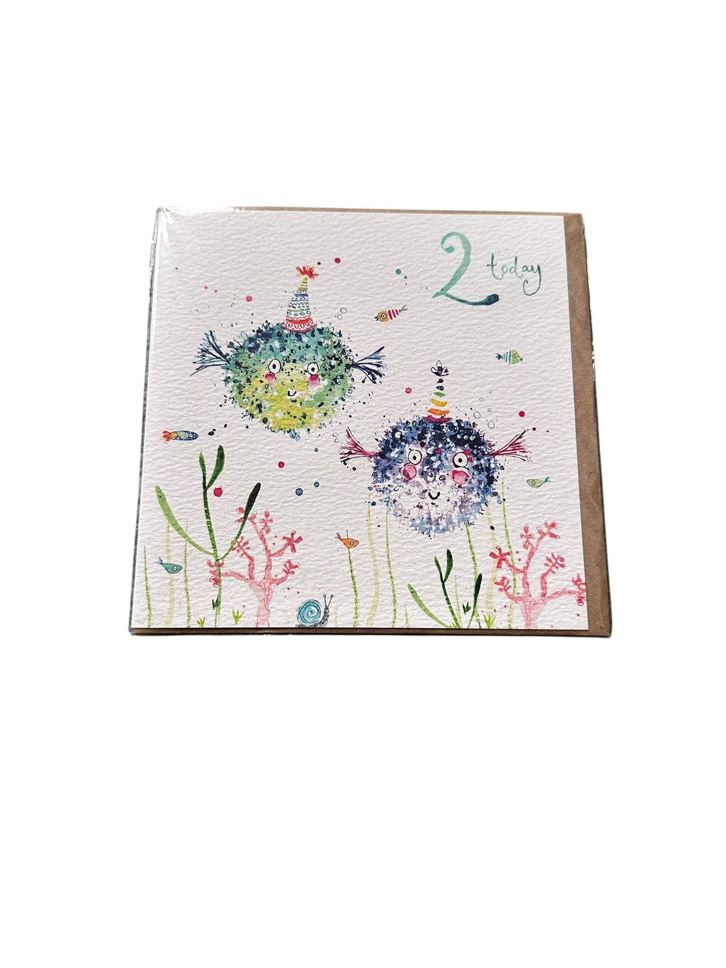 The Little Card Factory 2 Today Puffer Fish Card
