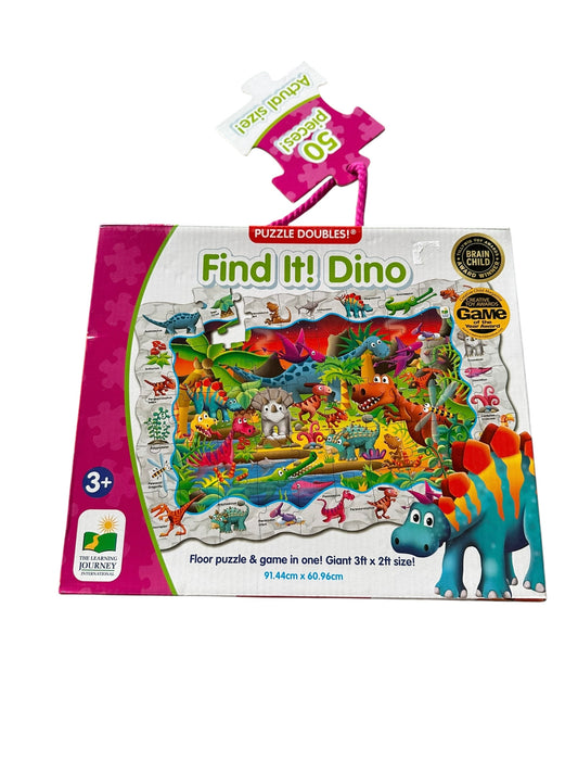 Find it! Dino Puzzle - 50 Pieces