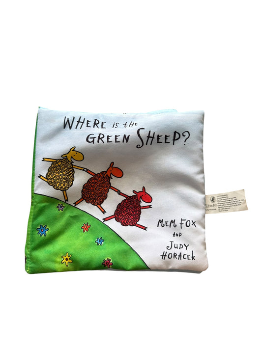 Where Is The Green Sheep? Crinkly Cloth Book