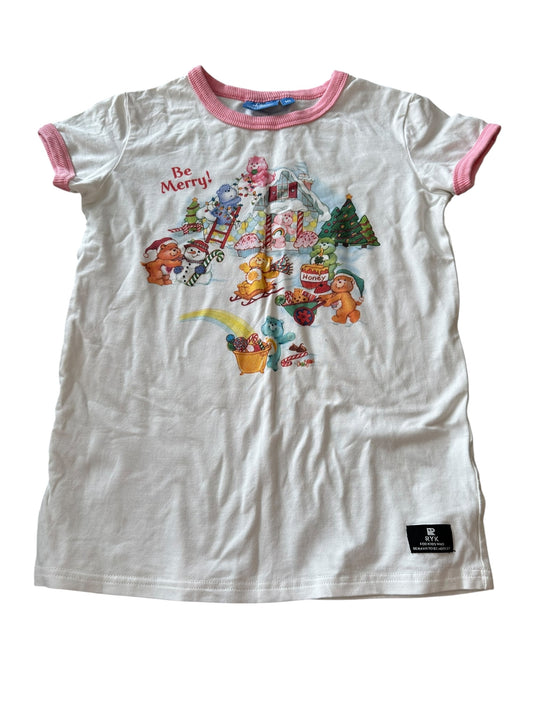 Rock Your Kid Carebear Christmas Tee - Size 10