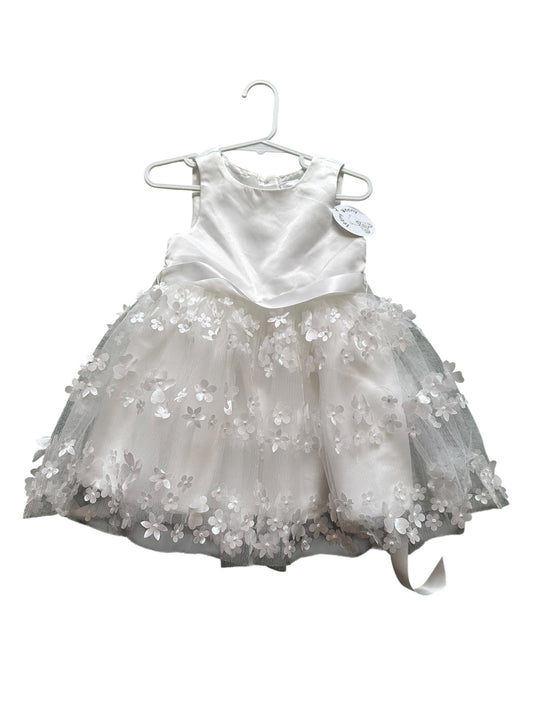 Teeny Weeny White Dress - Size 1 Months NEW