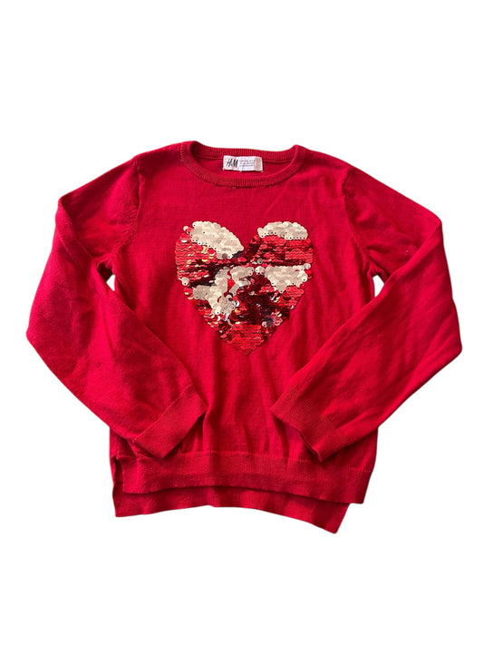 H&M Sequin Jumper - Size 5-6