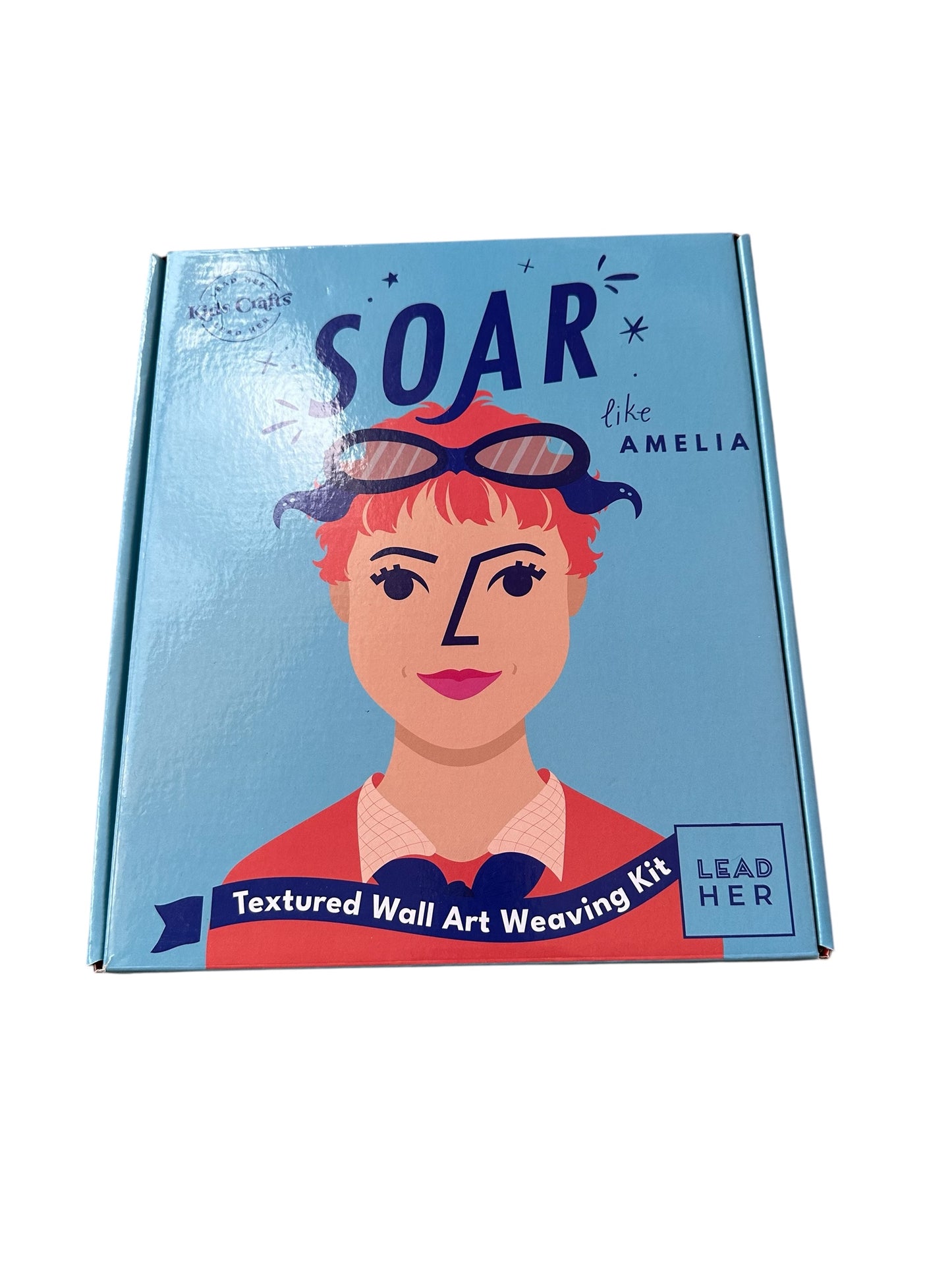 Amelia Earhart Inspired Wall Textured Weaving Art Kit