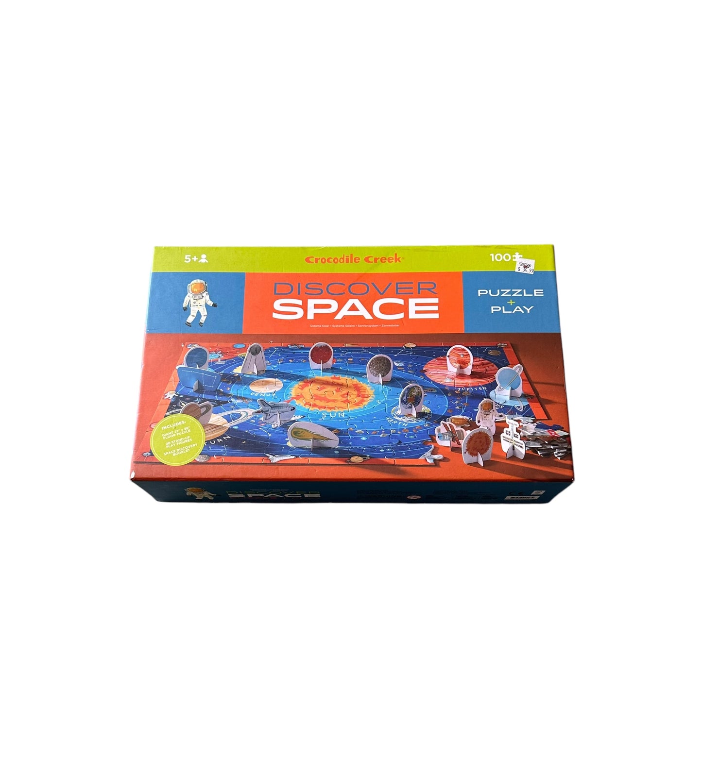 Crocodile Creek Space Puzzle + Play