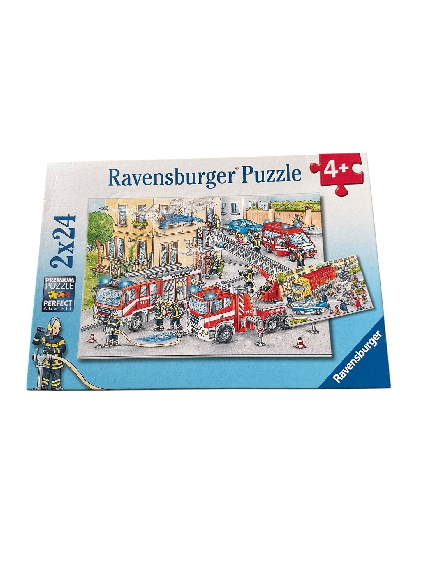 Ravensburger Firetruck Puzzle - 2 x 24