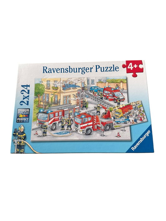 Ravensburger Firetruck Puzzle - 2 x 24