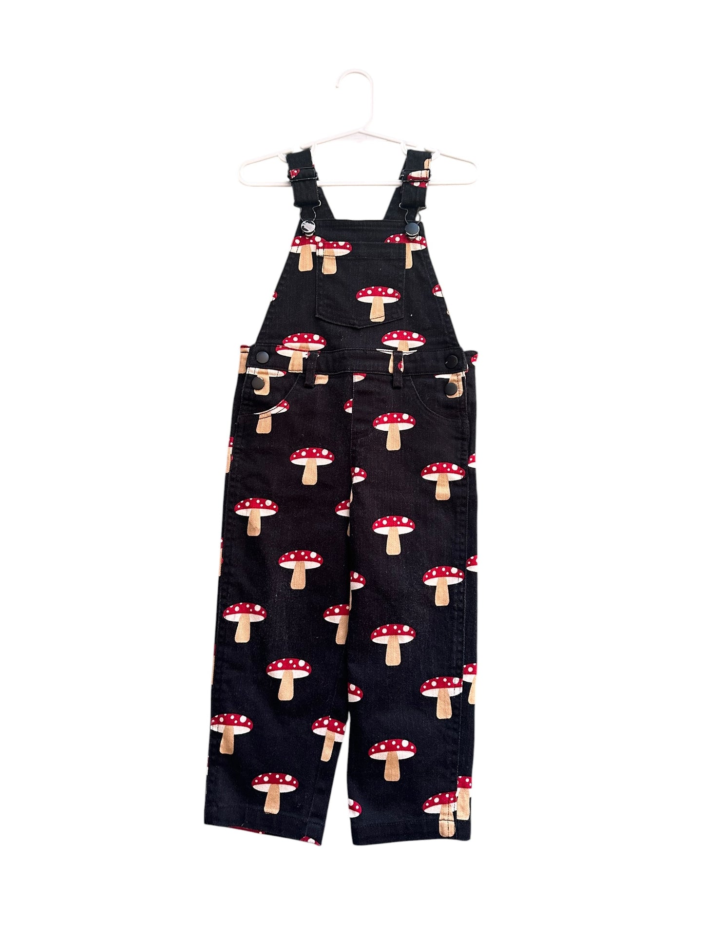 Dangerkids Mushroom Overalls - Size 2