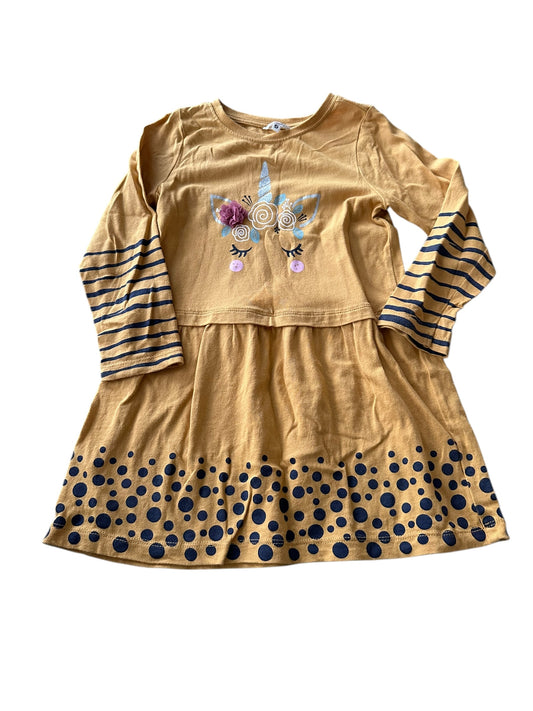 Mac + Ellie Unicorn Long Sleeve - Size 5