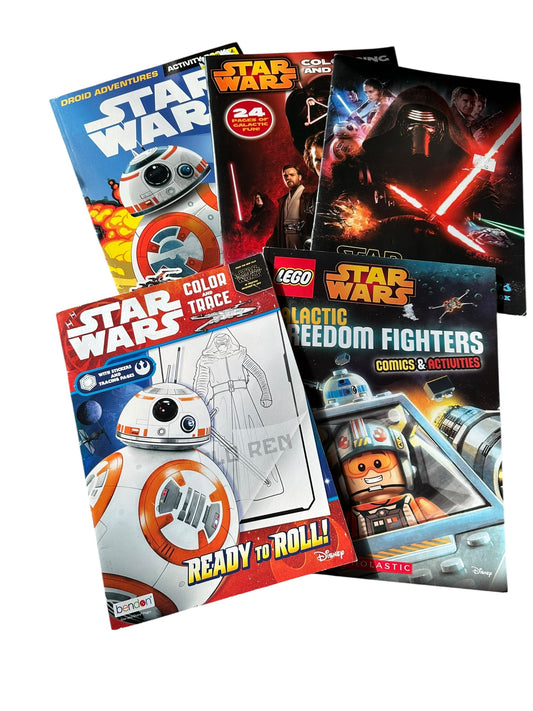 Star Wars Activity & Colouring Book Bundle