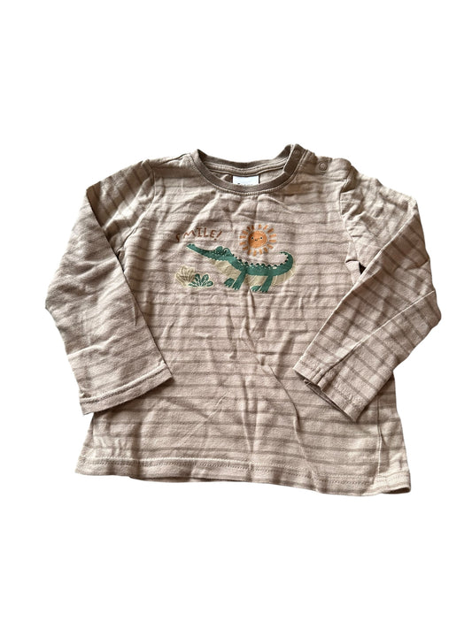 Teeny Weeny Crocodile Long Sleeve - Size 2