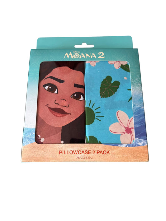 Moana 2 Pillowcase Set x2 - NEW
