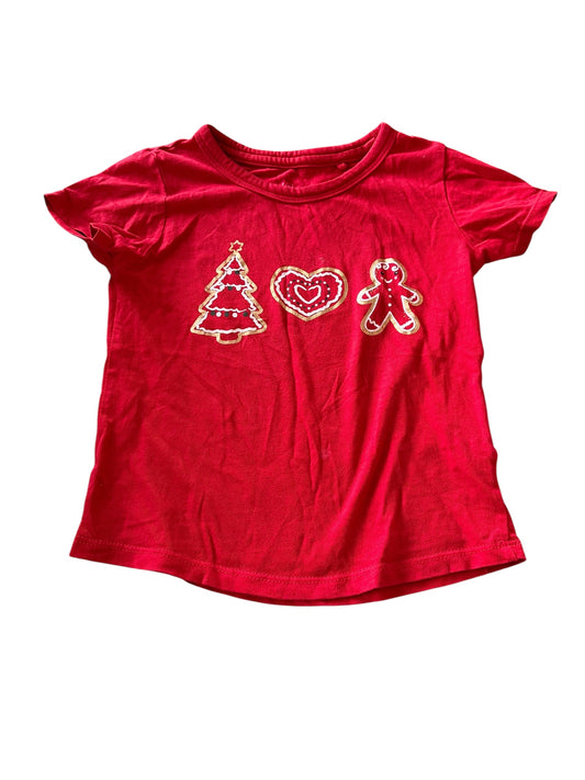 Mini Mango Christmas Tee - Size 3