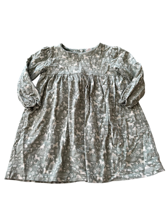 John Lewis Long Sleeve Dress - Size 3-4