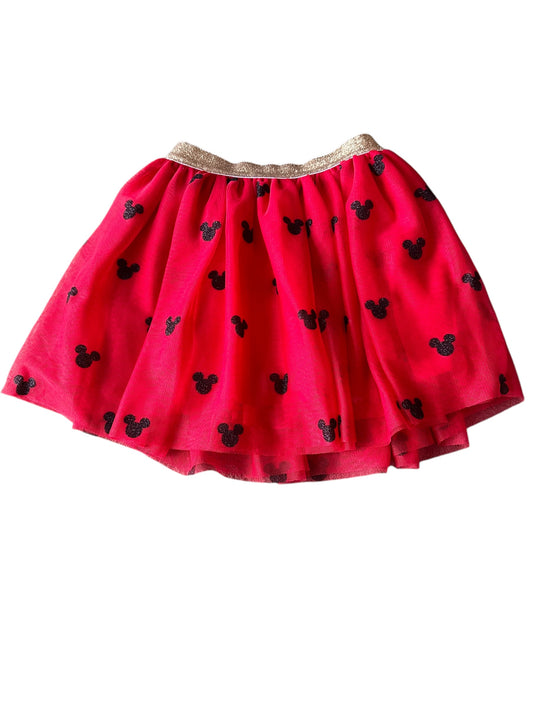 Mickey Mouse Tulle Skirt - Size 6-7